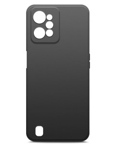 Чехол на Realme C31 с силиконом Soft touch черный Brozo