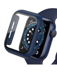 Стекло защитное Apple Watch Midnight blue SE 44 MM Пианел