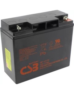 Аккумулятор для ИБП GP12170 B3 17 А ч 12 В GP12170B3 Csb