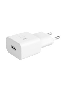 Переходник СЗУ на USB 2A S7 Fast Charger белый IS009811 Isa