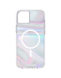Защитный чехол Soap Bubble MagSafe для iPhone 14 Plus розовый CM049256 Case-mate