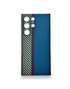 Чехол карбоновый для Samsung S23 Ultra MagSafe Кевларовый из арамидного волокна Tlc tech link company