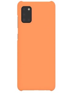 Чехол накладка Premium Hard Case для Samsung Galaxy A31 Orange Оранжевый Wits