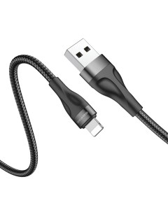 Дата кабель USB универсальный Lightning BX61 черный Borofone