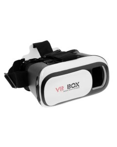 Очки виртуальной реальноси 3D VR 2 смартфоны до 6 5 75х160 мм черно белые Luazon home