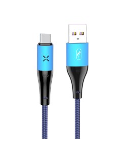 Дата кабель S49T USB USB Type C 1 м синий Skydolphin