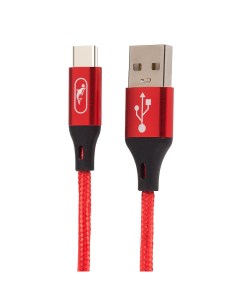 Дата кабель S55T USB USB Type C 1 м красный Skydolphin
