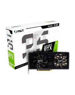 Видеокарта NVIDIA GeForce RTX 3050 DUAL NE63050019P1 190AD Palit
