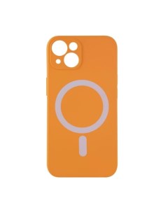 Чехол накладка для iPhone 13 для magsafe оранжевый Barn&hollis