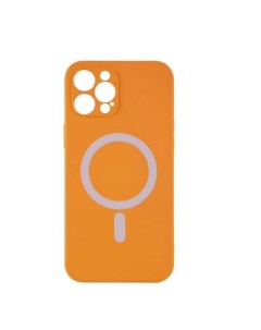 Чехол накладка для iPhone 12 Pro Max для magsafe оранжевый Barn&hollis
