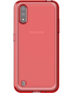 Чехол araree M cover для Galaxy M01 Red gp fpm015kdarr Samsung