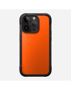 Чехол накладка Rugged Case MagSafe для iPhone 14 Pro Max оранжевый NM01154785 Nomad