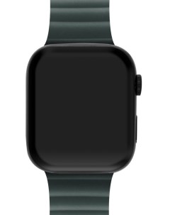 Ремешок для Apple Watch Series 7 41 мм силиконовый Зёленый Mutural