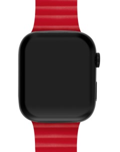 Ремешок для Apple Watch Series 6 40 мм силиконовый Красный Mutural