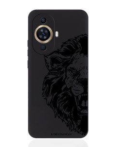 Чехол для смартфона Huawei Nova 11 черный силиконовый Король Лев Musthavecase