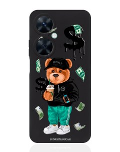Чехол для смартфона Huawei Nova 11i черный силиконовый Tony Bear Musthavecase