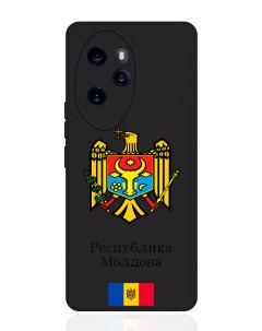 Чехол для Honor 100 Pro Герб Республики Молдова Герб Молдавии Signumcase