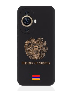 Чехол для Huawei Nova 11 Золотой Герб Армении Signumcase