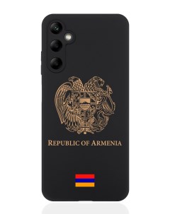 Чехол для Samsung A05S Золотой Герб Армении Signumcase