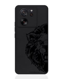 Чехол для смартфона Xiaomi 13T черный силиконовый Король Лев Musthavecase