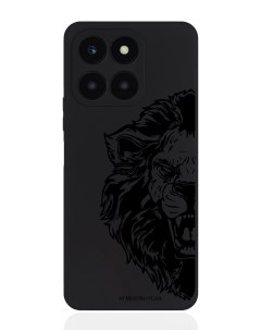 Чехол для смартфона Honor X6A черный силиконовый Король Лев Musthavecase