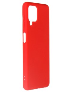 Чехол для Samsung Galaxy A22 4G красн силикон с м ф sOriginal 22 red Df
