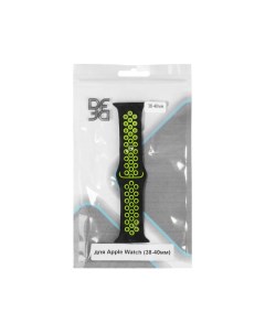 Ремешок iSportband 01 для Apple Watch Series 3 4 5 Black Green ISPORTBAND 01 Df