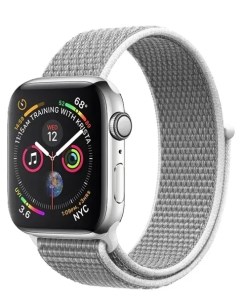 Ремешок iNylonBand 01 для Apple Watch Series 3 4 5 6 SE Silver INYLONBAND 01 Df