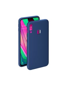 Чехол Gel Color Case для Samsung Galaxy A40 2019 Blue Deppa