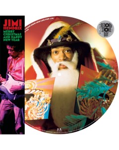 Jimi Hendrix Merry Christmas and Happy New Year Picture Disc 12 Vinyl EP Legacy