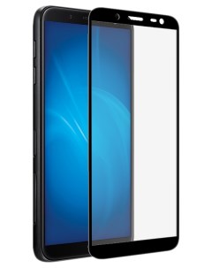 Защитное стекло для Samsung Galaxy J6 Black Df