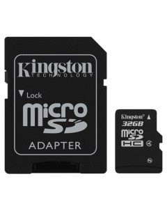 Карта памяти Micro SDHC SDC4 32GB Kingston