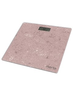 Весы напольные MT 1610 голубой розовый Марта