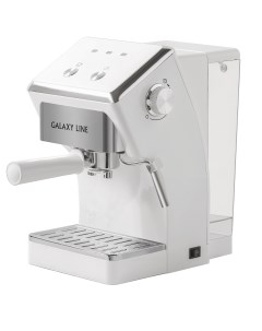 Рожковая кофеварка LINE GL0756 белый Galaxy