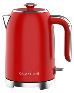 Чайник электрический LINE GL 0349 1 7 л красный Galaxy