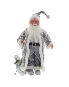 Кукла Дед Мороз 27х9х44 см с колпаком Н60 см 754180 Flando