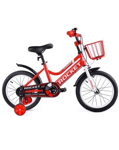 Велосипед детский двухколесный 110 125 см колеса 16 101 красный Rocket