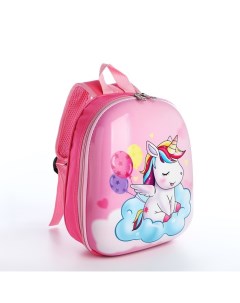 Рюкзак детский на молнии 9853272 розовый Nobrand