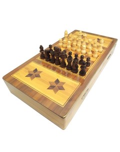 Набор игр 3 в 1 Laksmi W5009J шахматы шашки нарды Lakshmi