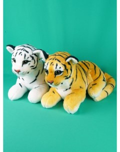 Мягкие реалистичные игрушки АКИМБО КИТ 2шт Тигр 35 см Мэри море