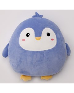 Мягкая игрушка Пингвин голубой белый 40 см Nobrand