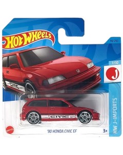 Игрушечная машинка Hot Wheels 90 Honda Civic EF 096 из 250 Mattel