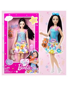 Кукла 35 см коллекция My First мягкое подвижное тело черные волосы Barbie