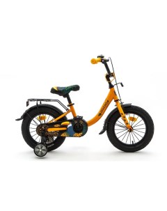 Велосипед детский двухколесный 14 ZOO оранжевый Zigzag
