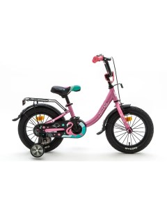 Велосипед детский двухколесный 14 ZOO розовый Zigzag