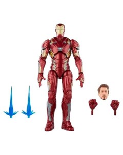 Фигурка Железный человек в броне Mark 46 Iron Man подвижная с аксессуарами 16 5 см Hasbro