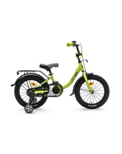 Велосипед детский двухколесный 16 ZOO зеленый Zigzag