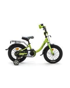 Велосипед детский двухколесный 14 ZOO зеленый Zigzag