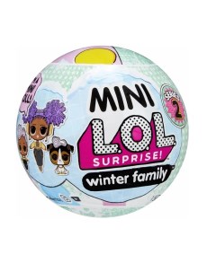 Кукла LOL Surprise Mini Winter Family 583943 лол Мини зимняя семья 2 серия L.o.l. surprise!