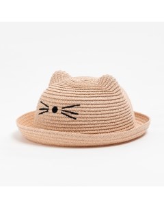 Шляпа для девочки Кошечка цв розовый р р 52 Minaku